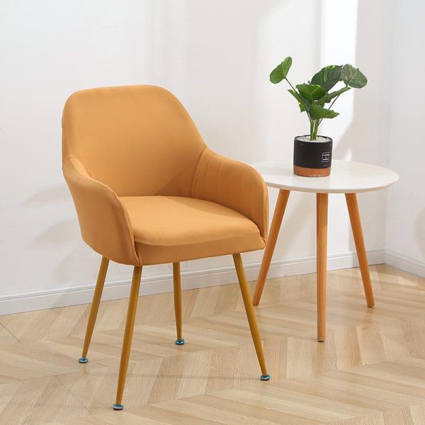 housse de chaise design scandinave orange