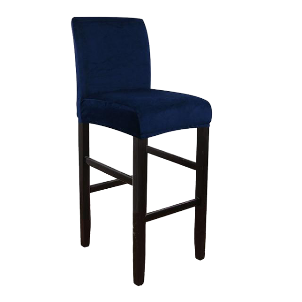 housse de tabouret de bar velours