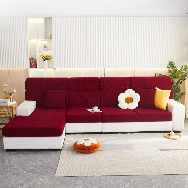 housse polaire motif palmier