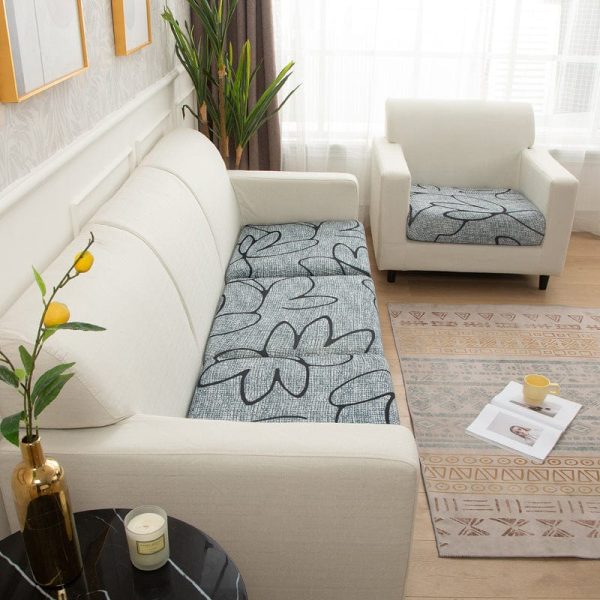 housse pour coussin de canapé EasyDrap Brown