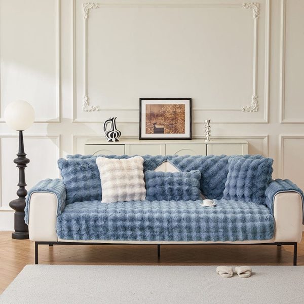 housse canape EasyCover Bleu luxe
