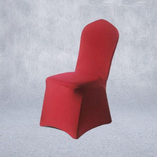housse de chaise de mariage bordeaux
