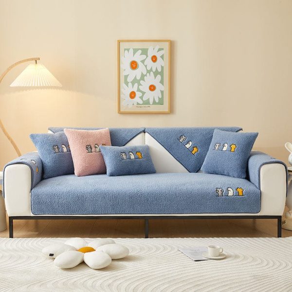 EasyCover Bleu Housse Canapé