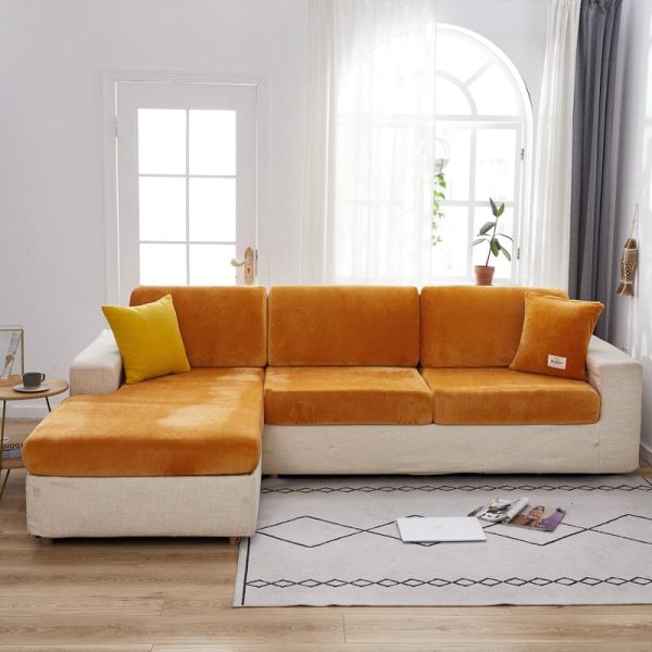 EasyDrap Orange en velours