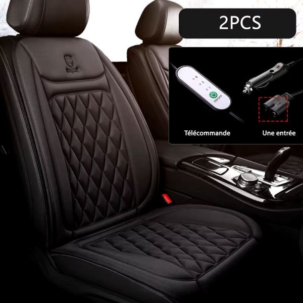 sièges chauffant pour voiture noir